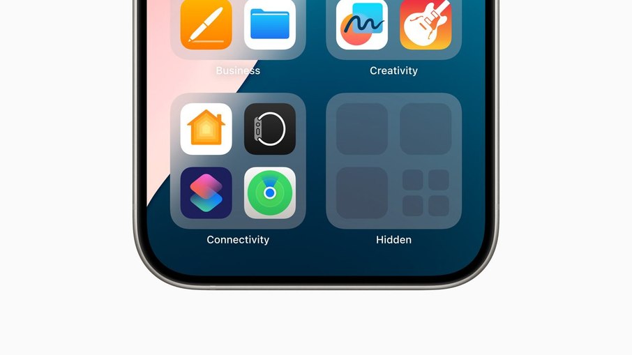Nova funcionalidade da Apple permite esconder aplicativos