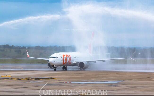 Boeing 737 MAX retona voos regulares no Brasil com direito a batismo Boeing 737 MAX retona voos regulares no Brasil com direito a batismo