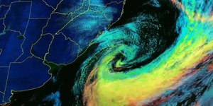 Ciclone traz ventos de até 150 km/h para o Sul, prevê projeção