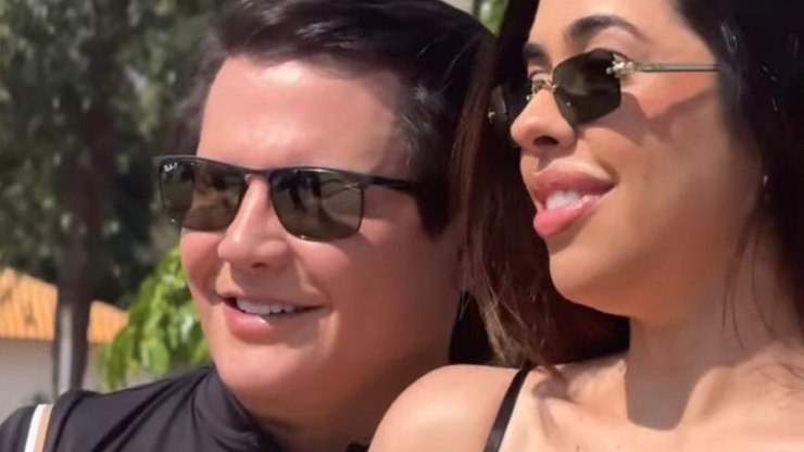 Assumidos? Giovani surge de mãos dadas com nova namorada