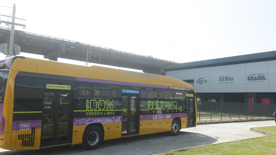 Novos ônibus elétricos do Rio de Janeiro