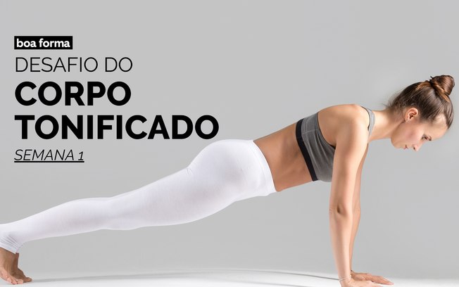 Desafio do corpo tonificado: Semana 1