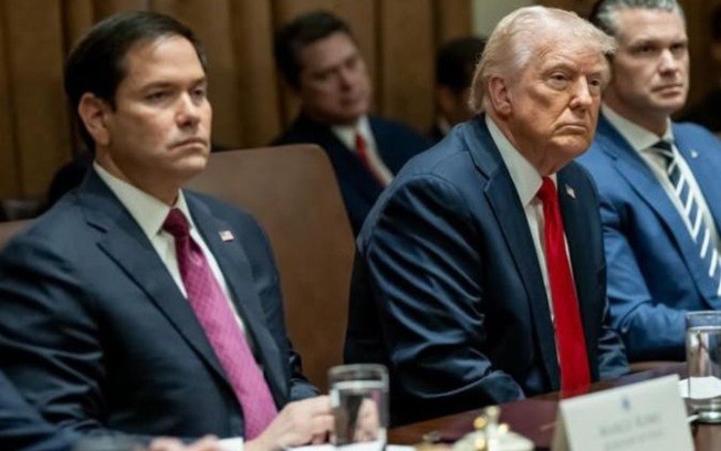 Marcos Rubio e Donald Trump