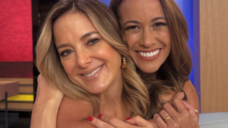 Renata Alves se despede de Ticiane Pinheiro após saída da Record