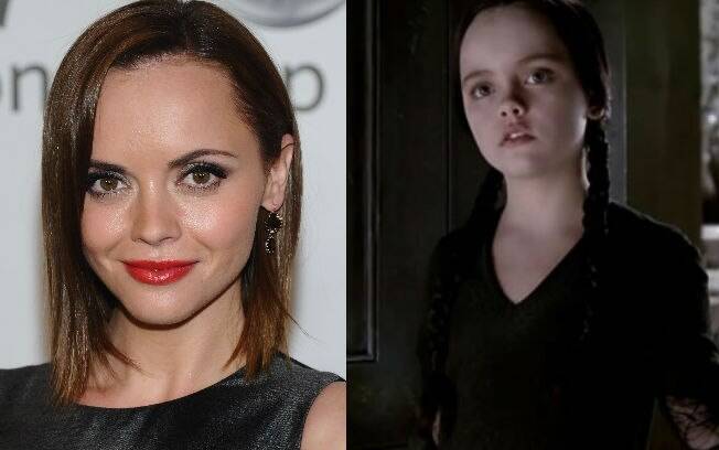 Antes e depois das celebridades: Christina Ricci quando era criança