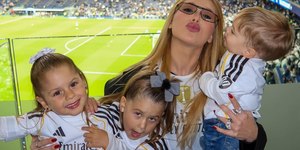 Virginia mostra filhos torcendo por Vini Jr.: "Bom demais"