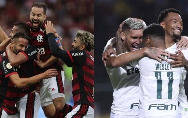 Comentaristas do 'Seleção SporTV' montam 'time ideal' de Flamengo e Palmeiras