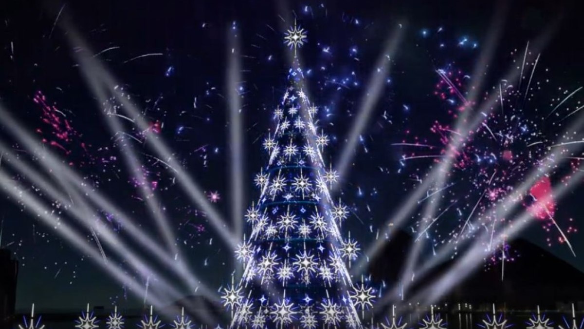 Árvore de Botafogo terá 80 metros de altura e mais de dois milhões de luzes de LED 