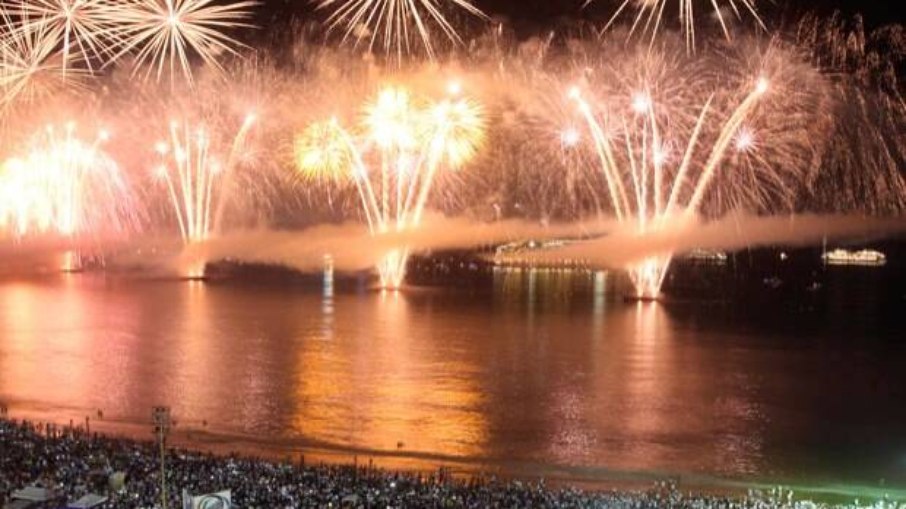 Réveillon de Copacabana reuniu 2 milhões de pessoas na útlima edição