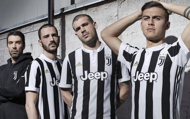 Juventus tem a camisa mais cara entre os europeus aqui no Brasil