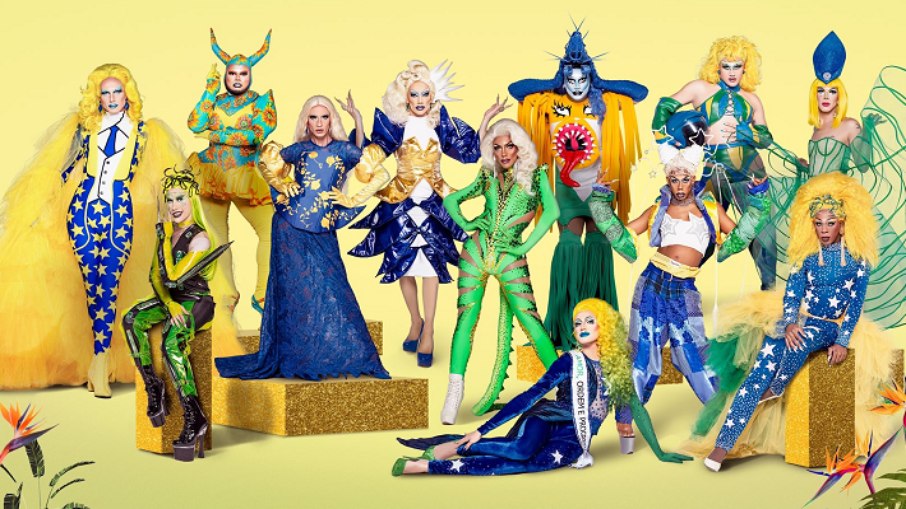 O elenco da primeira temporada de 'Drag Race Brasil'