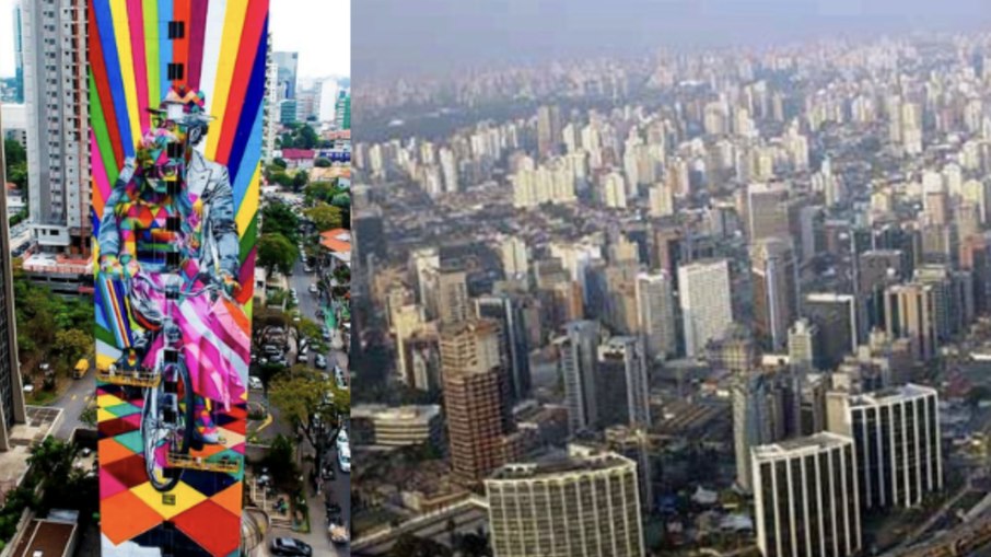 Bairro de Pinheiros em São Paulo