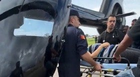 Helicóptero de Neymar salva vida de mulher no RS