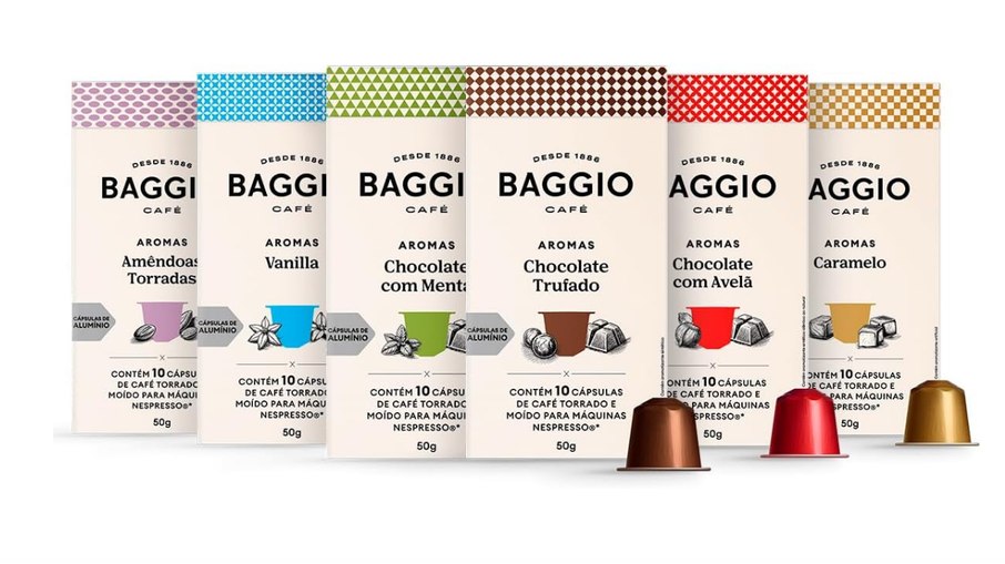 Kit de cápsulas de café da Baggio está com desconto na Amazon Kit de cápsulas de café da Baggio está com desconto na Amazon