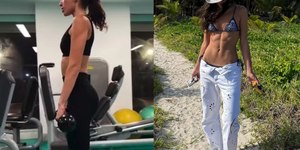 Bruna Marquezine exibe shape definido após dias de folia
