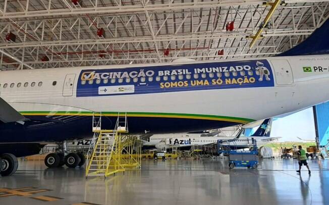 Azul deverá levar para Minas as vacinas com o Airbus A330neo que iria para Índia
