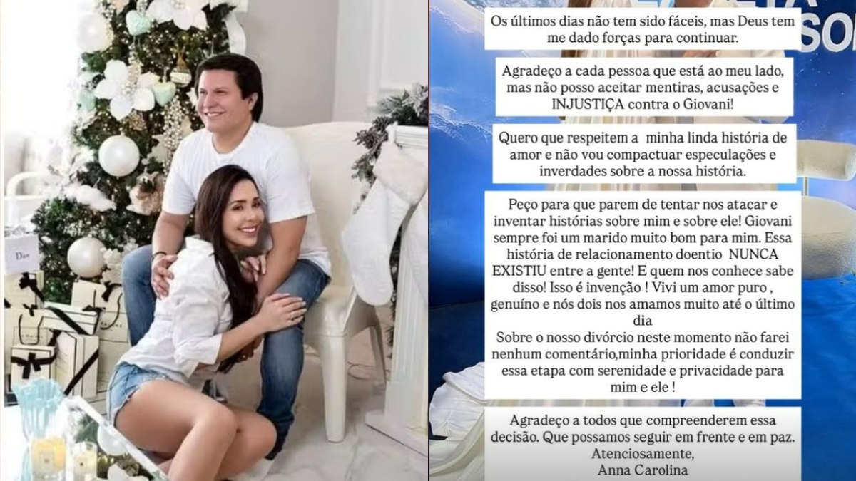 Anna Carolina Morais fala sobre casamento com Giovani