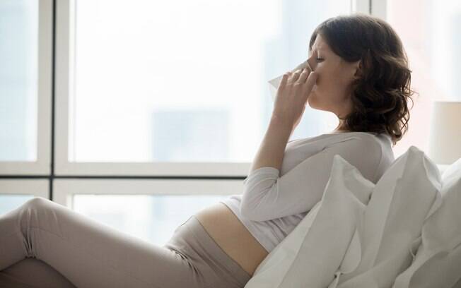 Cerca de 8% das mulheres tem alergia na gravidez
