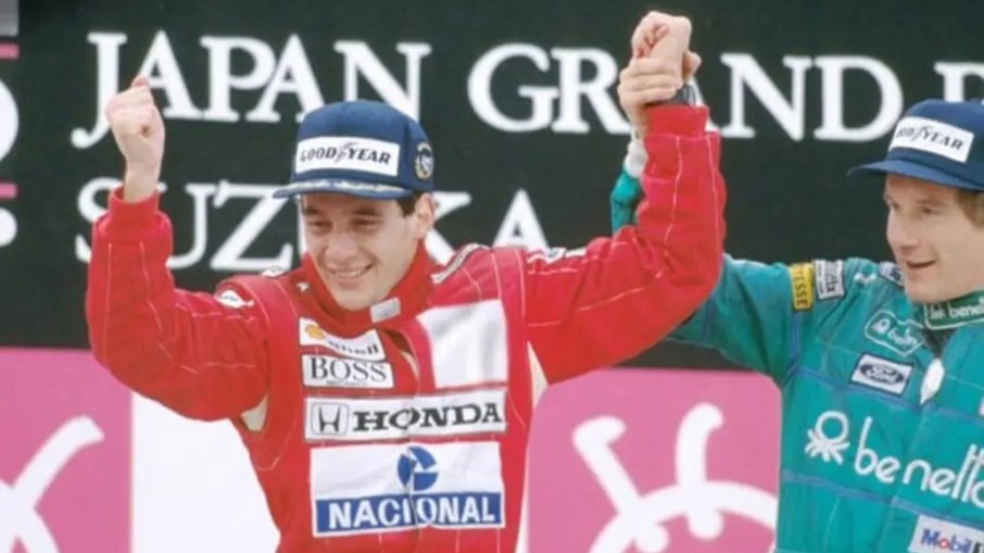 Aryton Senna em Suzuka 1988