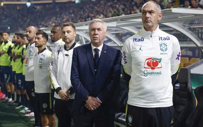 Carlo Ancelotti conquistou a primeira vitória com o Brasil no ciclo para a Copa do Mundo de 2030
