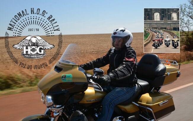 Harley-Davidson Owners Group: Com a Harley Ultra Limited, ouvindo rock nas alturas e a caminho de Foz do Iguaçú