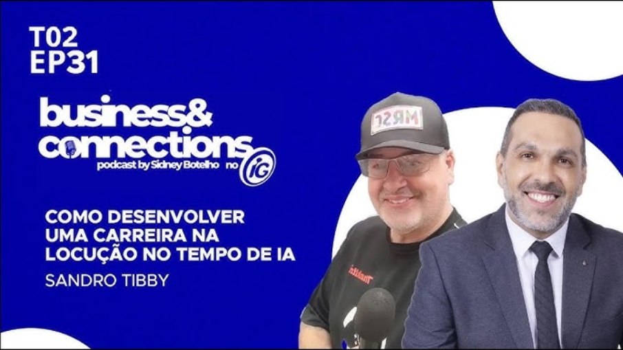 Sandro Tibby é o convidado do Business & Connections Sandro Tibby é o convidado do Business & Connections