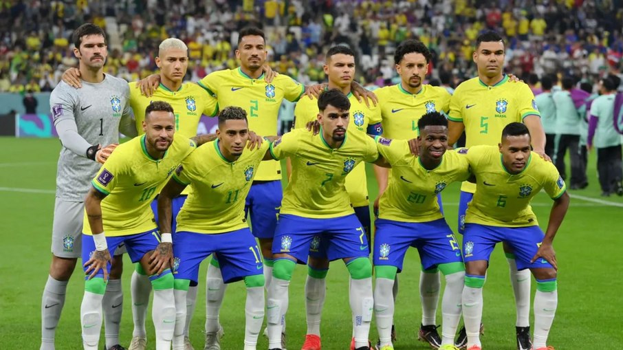 Escalação da Seleção Brasileira para o jogo contra a Sérvia, em 2022 Escalação da Seleção Brasileira para o jogo contra a Sérvia, em 2022