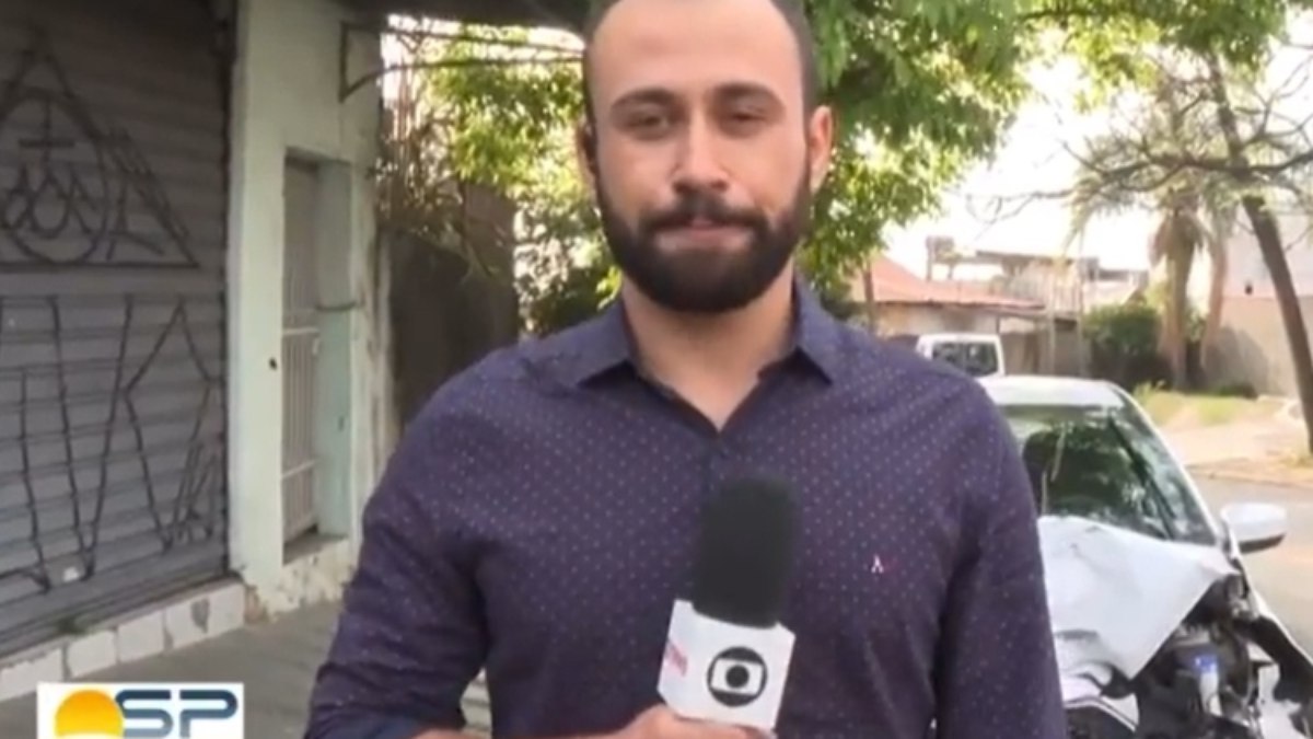 Rômulo D'Avila noticia crime onde vítima é um amigo pessoal