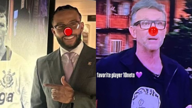 Treta! Memphis ironiza Neto e ídolo do Corinthians responde