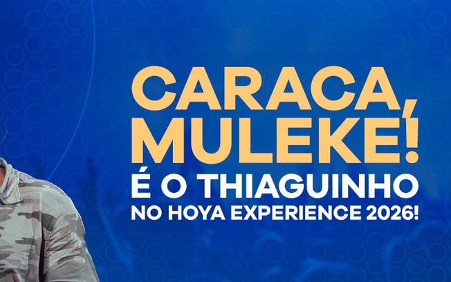 Thiaguinho é a atração da 2ª edição do HOYA Experience