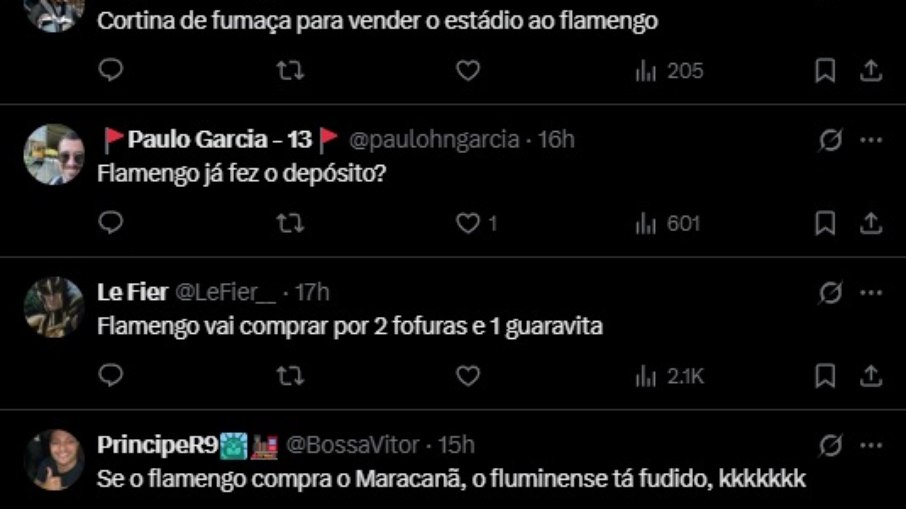 Maracanã à venda? Torcida do Flamengo sugere compra do estádio