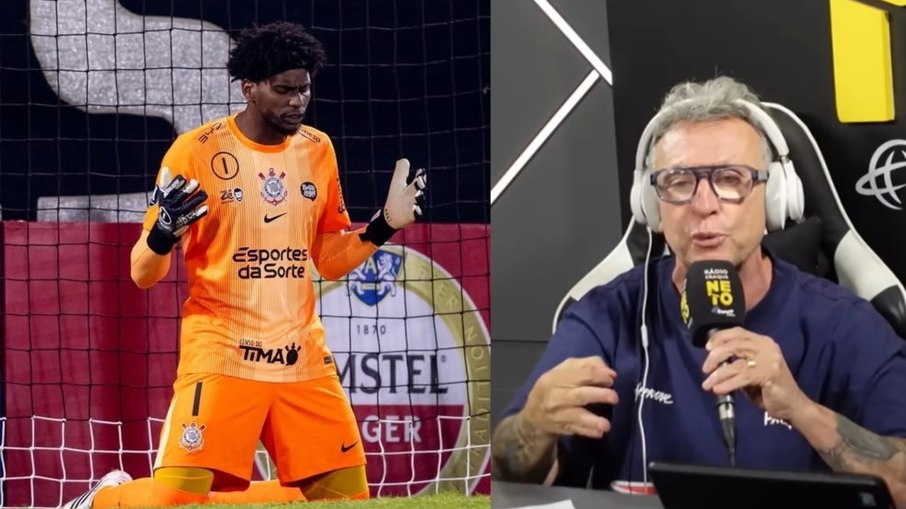 Neto quer Hugo Souza como titular da Seleção Brasileira