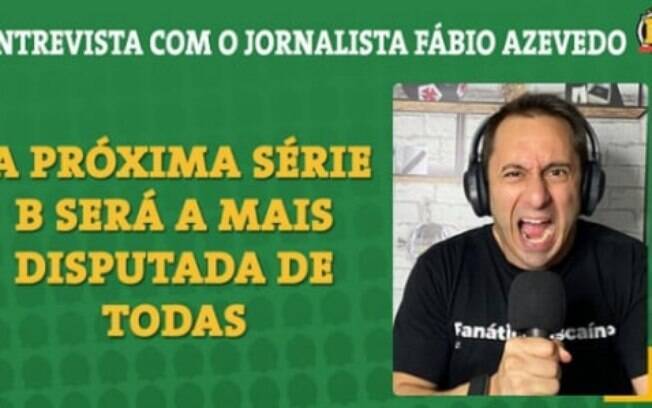Do Vasco ao viral: confira entrevista exclusiva em vídeo com Fabio Azevedo, o 'Fanático Vascaíno'