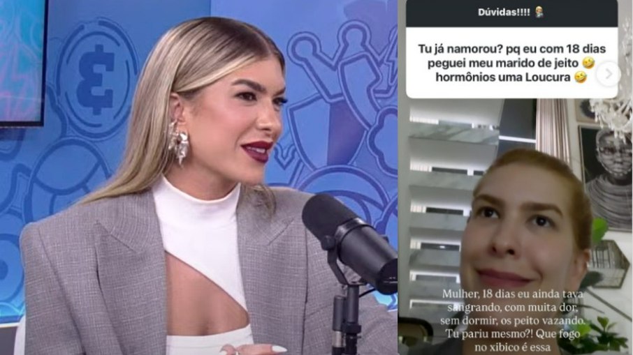 Lore Improta fala sobre vida sexual no pós-parto