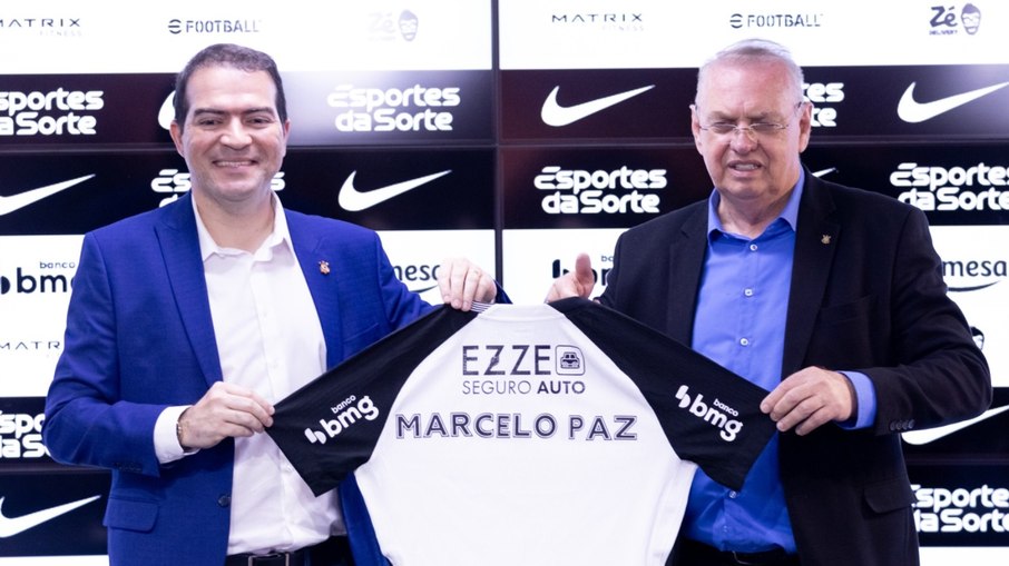 Marcelo Paz foi apresentado nesta sexta-feira (09)