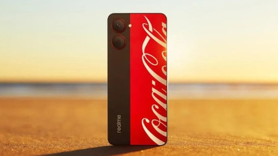 Realme e Coca-Cola lançam celular