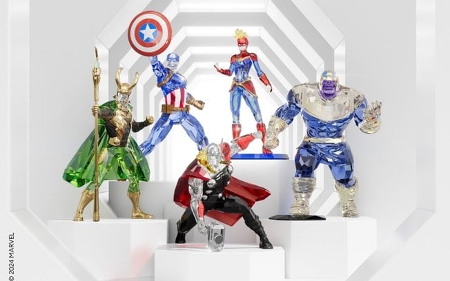 Em parceria com a Marvel, Swarovski lança coleção de itens decorativos para casa