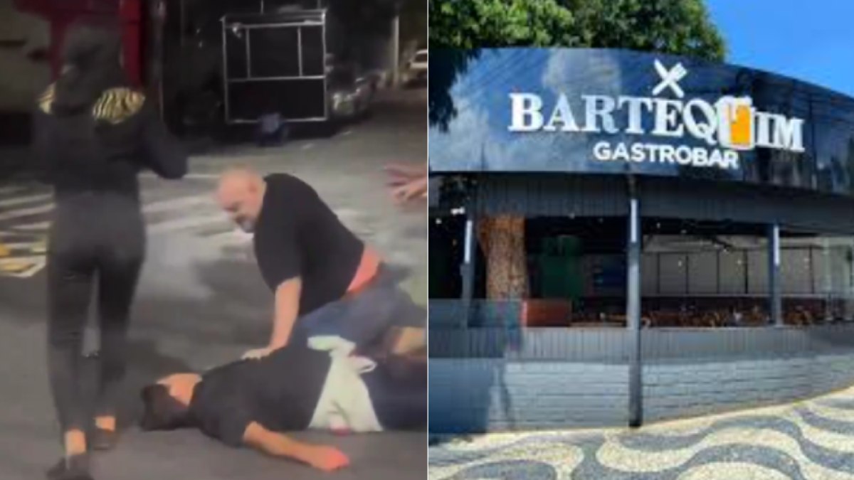 Dono de bar e funcionário espancam cliente no RJ