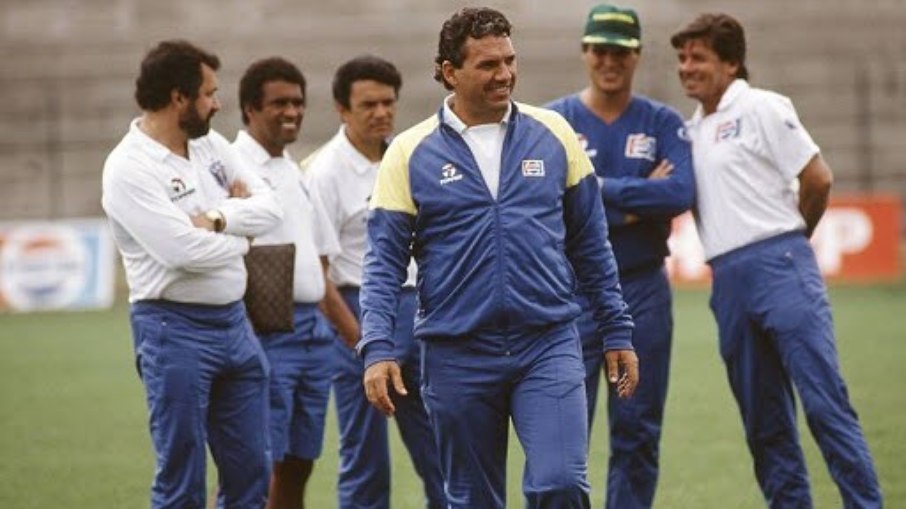 Sebastião Lazaroni, técnico da seleção brasileira na Copa do Mundo de 1990
