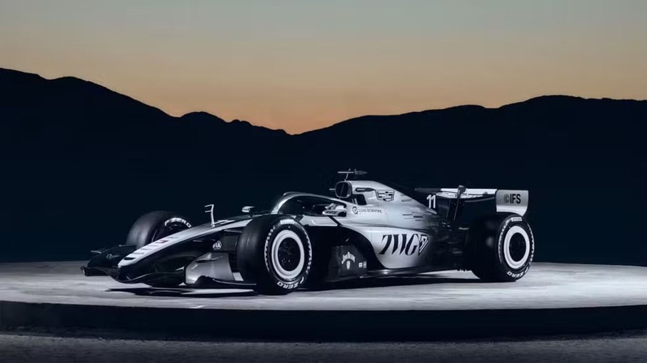 Cadillac revela pintura do carro para temporada de 2026 Cadillac revela pintura do carro para temporada de 2026