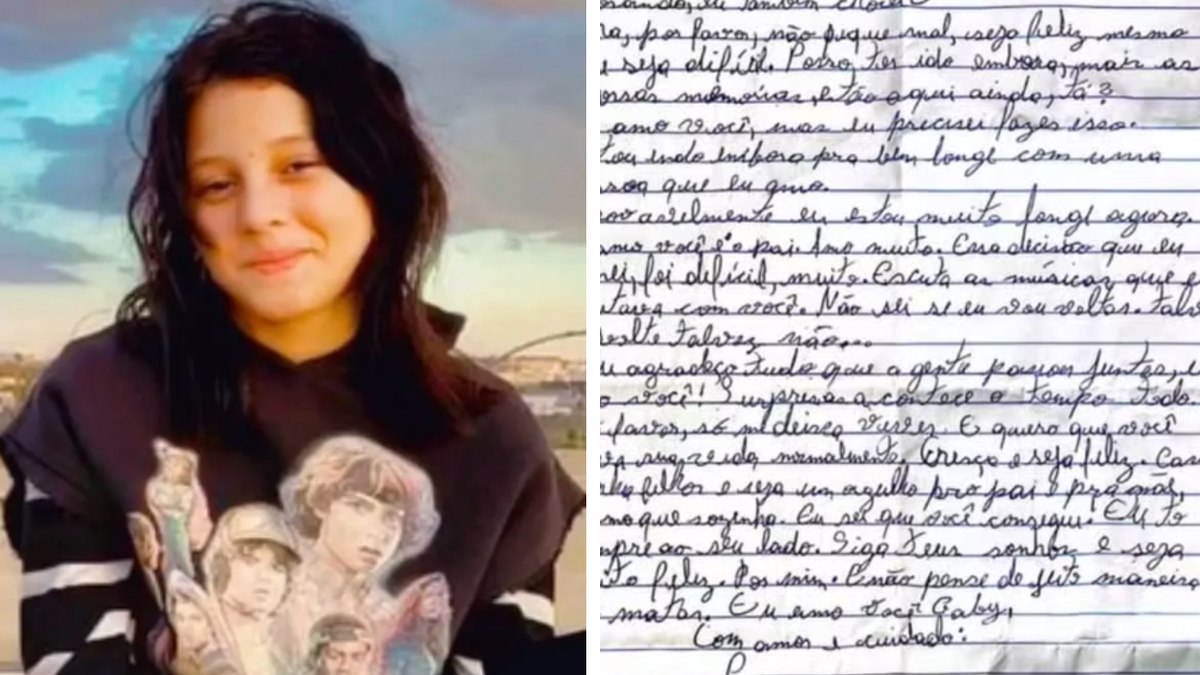 Ana Clara, 13 anos, deixou carta para família e desapareceu, em Anápolis