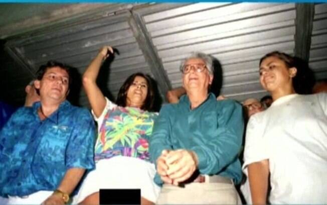 Lilian Ramos pagou mico ao lado de Itamar Franco no carnaval de 1994