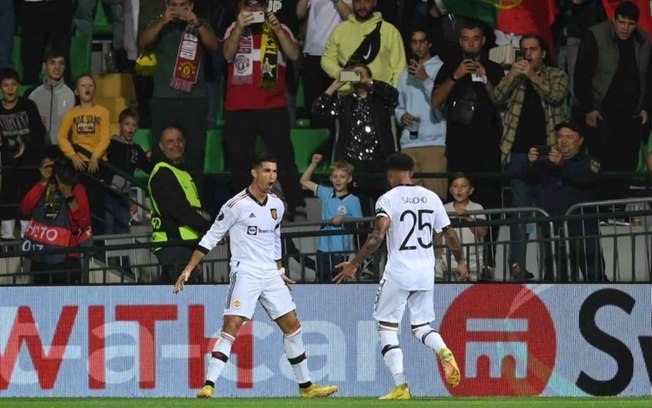 Após vitória do Manchester United, Ten Hag celebra fim de jejum de Cristiano Ronaldo