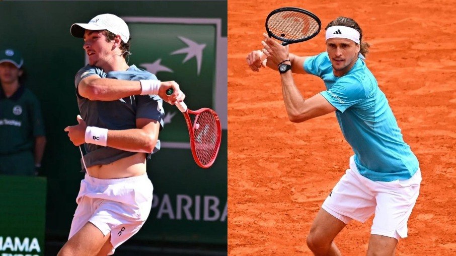 João Fonseca e Zverev fazem embate por vaga na semifinal de Monte Carlo
