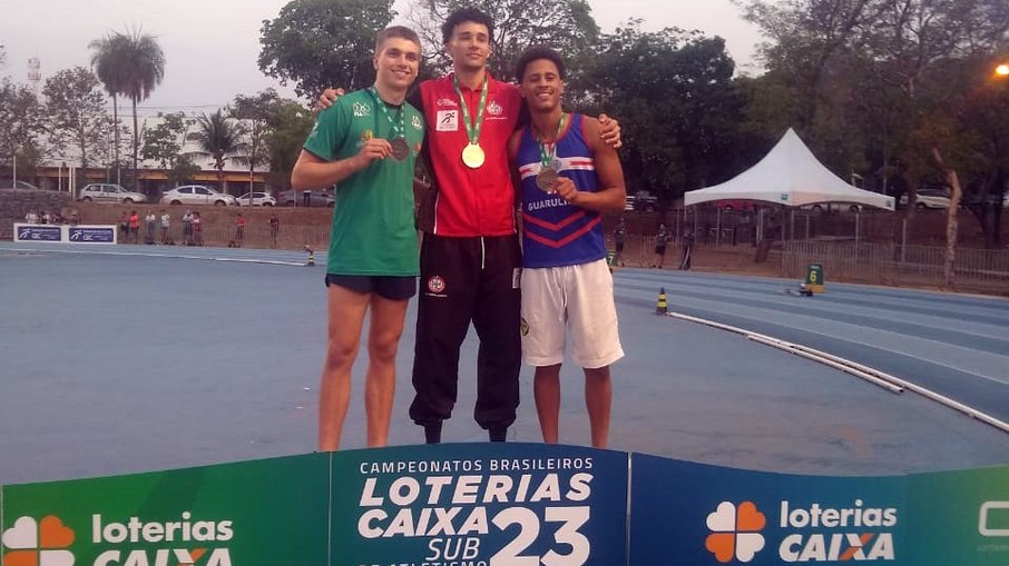 Pedro Henrique faturou a medalha de bronze.