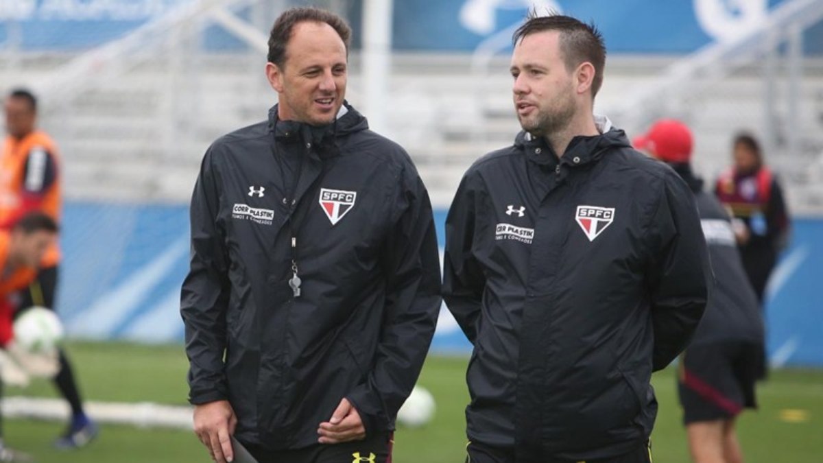 Michael Beale trabalhou com Rogério Ceni no São Paulo