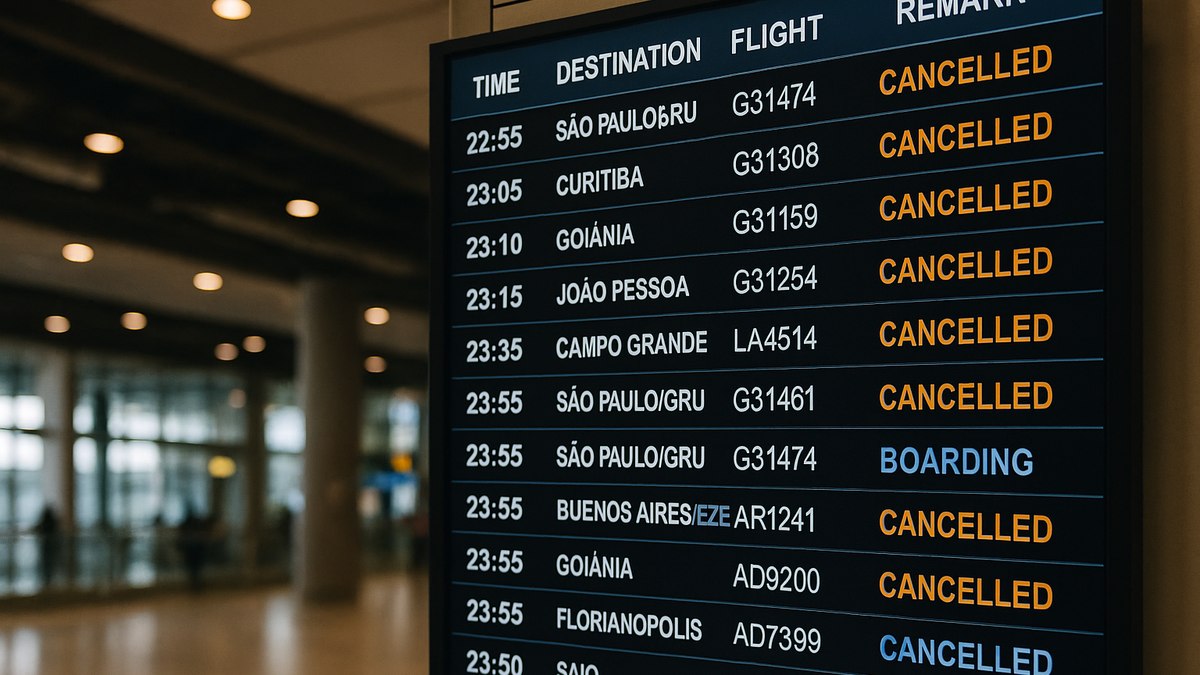 Três situações em que o passageiro pode remarcar o voo sem custo