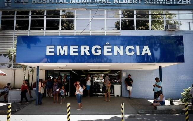 Criança foi atendida na emergência do Hospital Municipal Albert Schweitzer