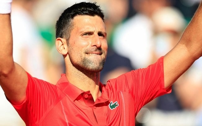 O tenista sérvio Novak Djokovic