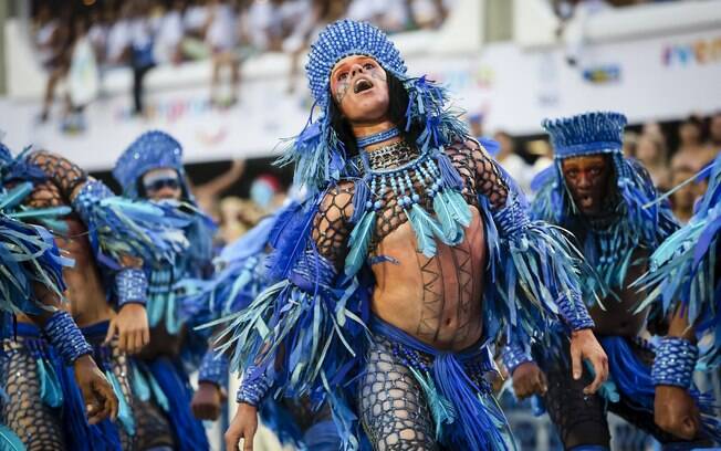 O desfile da Beija-Flor cativou o público na Sapucaí